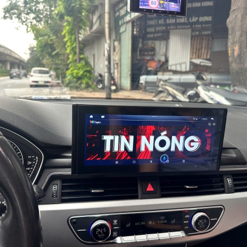 Màn hình càm ứng 10,25" sắc nét, mượt mà trên Audi A4
