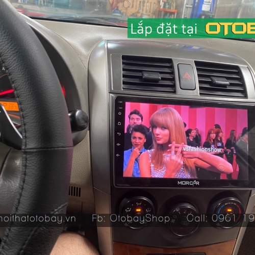 Màn Hình Android Toyota Altis 2007-2013 11 Anh lap dat man hinh Androi 4G Morcar tren Altis 2007 2013 tai otobay My Dinh 4 1