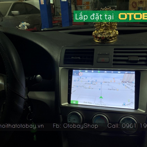 Màn Hình Android Toyota Camry 2007-2011 19 Anh lap dat man hinh Androi 4G Morcar tren Toyota Camry 2007 2011 tai otobay My Dinh 7 1