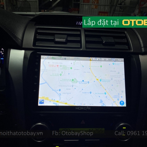 Màn Hình Android Toyota Camry 2012-2014 15 Anh lap dat man hinh Android 4G Morcar tren Camry 2012 2014 tai Otobay My dinh 1