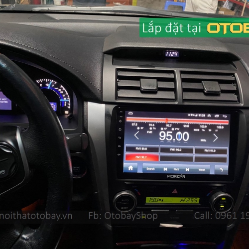 Màn Hình Android Toyota Camry 2012-2014 10 Anh lap dat man hinh Android 4G Morcar tren Camry 2012 2014 tai Otobay My dinh 3 1