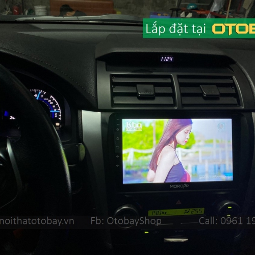 Màn Hình Android Toyota Camry 2012-2014 11 Anh lap dat man hinh Android 4G Morcar tren Camry 2012 2014 tai Otobay My dinh 4 1