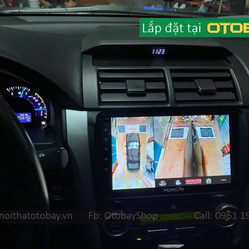 Màn Hình Android Toyota Camry 2012-2014 14 Anh lap dat man hinh Android 4G Morcar tren Camry 2012 2014 tai Otobay My dinh 7 1