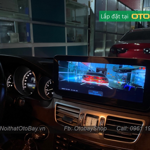 Anh lap dat man hinh Android cho Mercedes E 200 2014 tai otobay my dinh 5