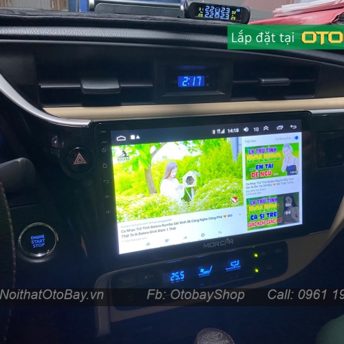 Màn Hình Android Toyota Altis 2017-2019 20 Anh lap dat man hinh android morcar tren altis 2015 2019 tai otobay my dinh 1