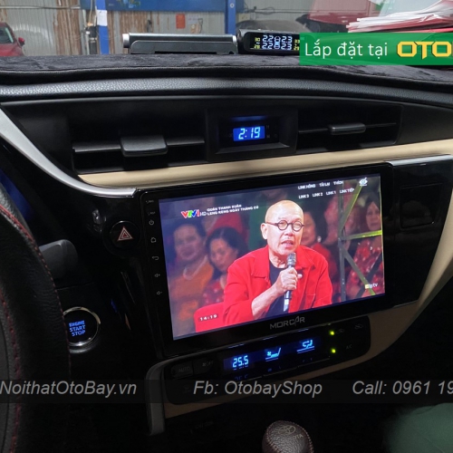 Màn Hình Android Toyota Altis 2017-2019 14 Anh lap dat man hinh android morcar tren altis 2015 2019 tai otobay my dinh 2 1