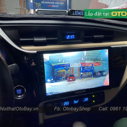 Màn Hình Android Toyota Altis 2017-2019 16 Anh lap dat man hinh android morcar tren altis 2015 2019 tai otobay my dinh 4 1