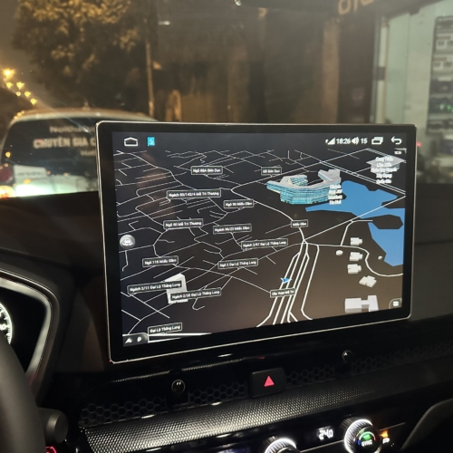 Hệ Thống Màn Hình Android 13 inches và Camera 360 Honda CRV 2023-2025 13 Bản đồ dẫn đường Vietmap S2 trên màn hình Android 13