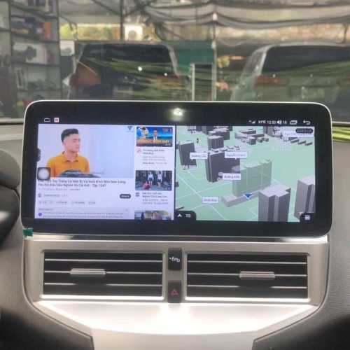 Bản đồ Vietmap báo giao thông trên Fiesta