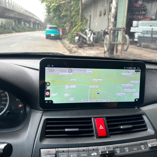 Bản đồ Vietmap cảnh báo giao thông màn Accord 12,3 inch