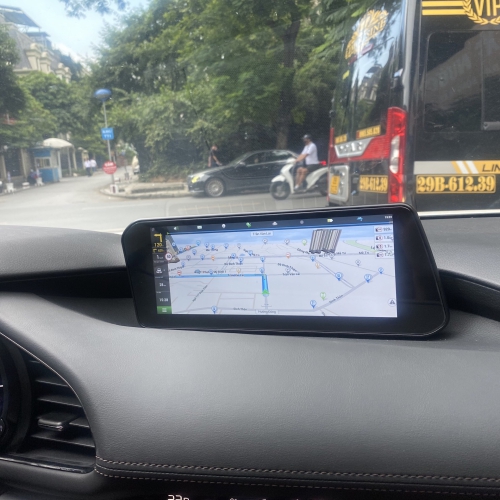 Bản đồ dẫn đường trên Mazda CX30