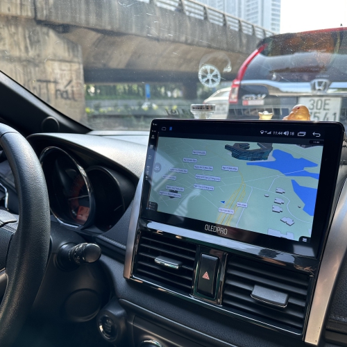 Bộ màn hình và camera 360 cho Toyota Yaris 2014-2017