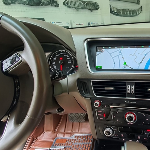 Bản đồ dẫn đường trên màn hình Android Audi Q5