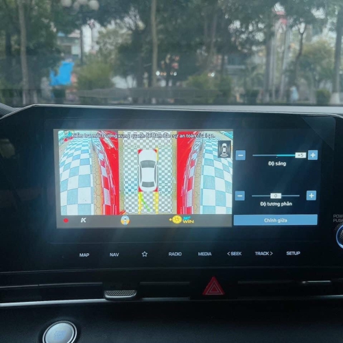 Camera 360 sắc nét cho Hyundai Elantra 2023