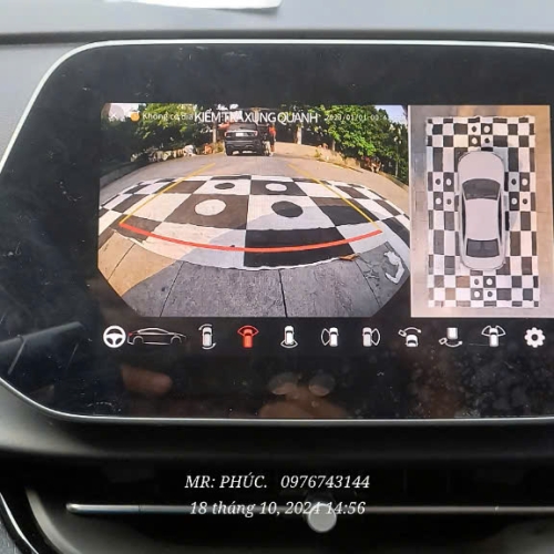 Bộ camera 360 Vinfast VF5 công nghệ mới nhất