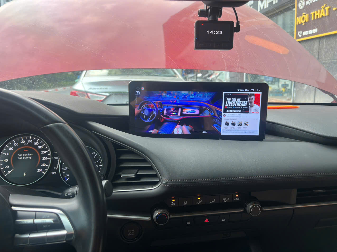 Màn hình Android Mazda 3 2020-2025 12,3" giá rẻ