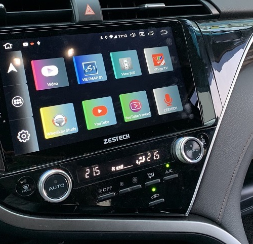 bộ màn hình android và camera 360 Camry 2019 2020 2021