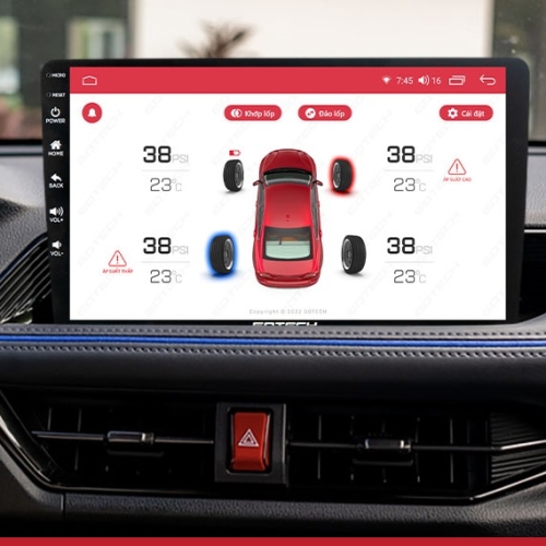 Bộ màn Android theo xe Yaris Cross 2024-2025 công nghệ hiện đại nhất