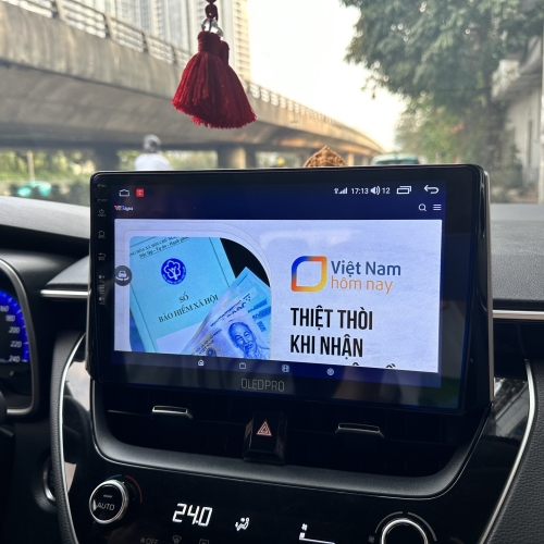 Xem youtube trên màn hình Toyota Cross 2020-2024