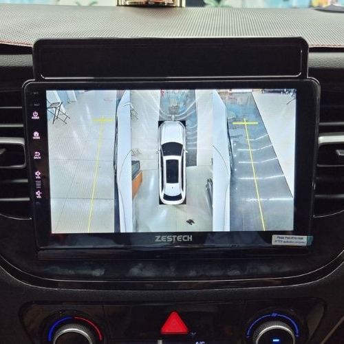 Camera 360 trên màn hình Android Hyundai Accent 2023