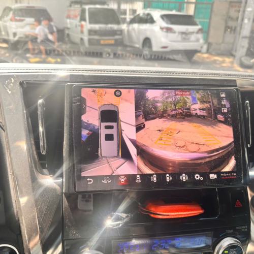 Hệ Thống Màn Hình Android & Camera 360 Cho Alphard 2015-2023 24 Bộ camera 360 Sony nét nhất cho Alphard