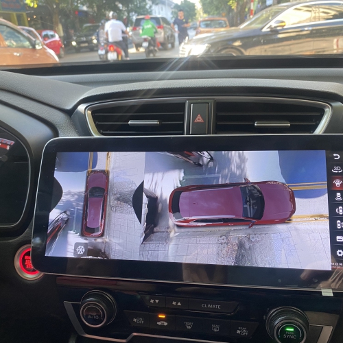 Hệ Thống Màn Hình Android 12,3" & Camera 360 Cho Honda CRV 2017-2022 9 Camera 360 Honda CRV sắc nét nhất, công nghệ mới nhất
