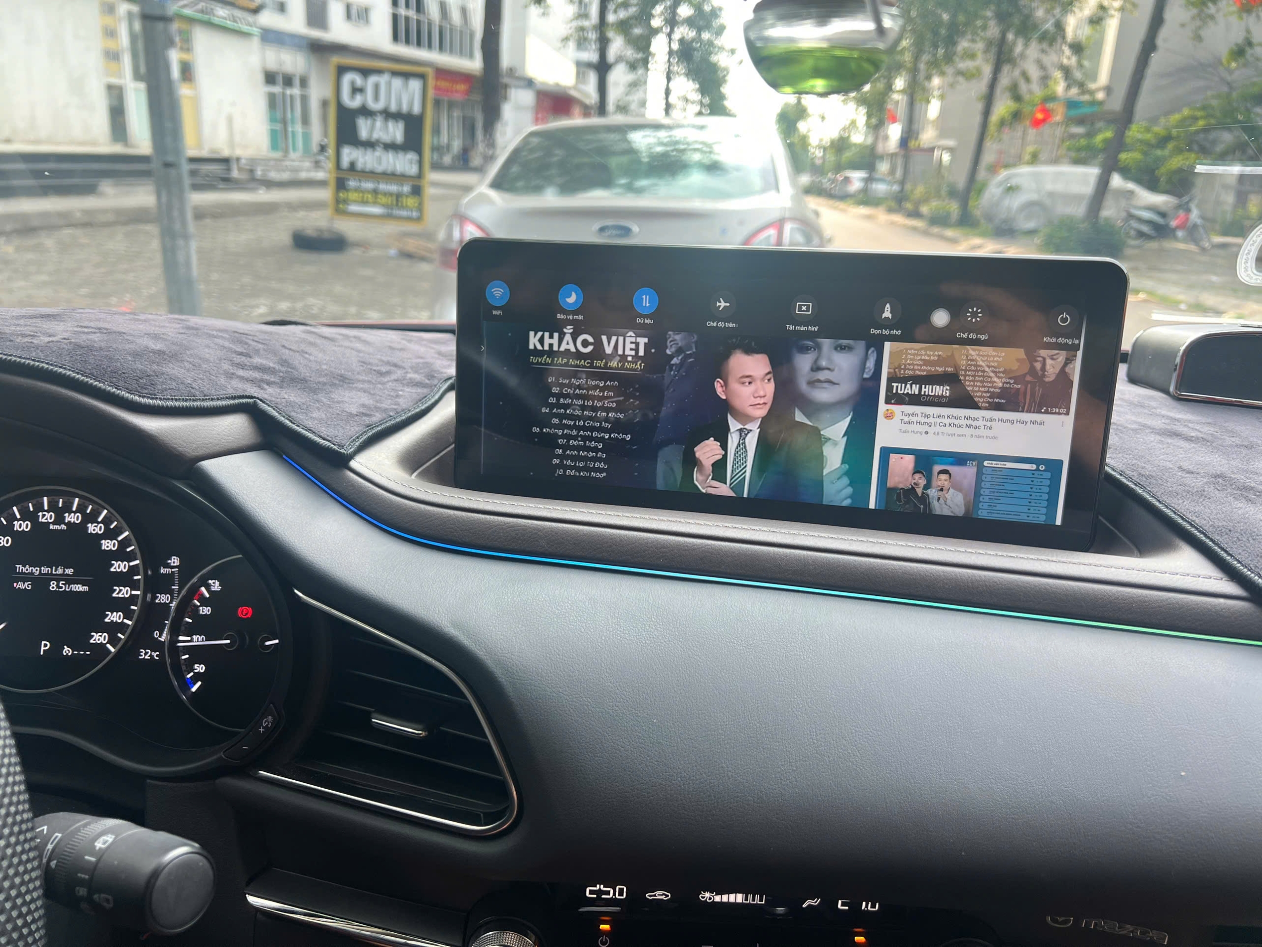 Hệ Thống Màn Hình Android & Camera 360 Cho Mazda 3 2020-2025 12.3 inch 19 Màn hình Android Mazda 3 2020-2025 12,3" và camera 360