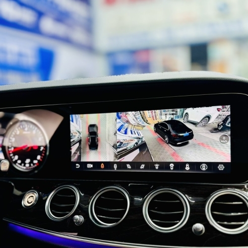 Camera 360 Mercedes E200 2018 sắc nét nhất