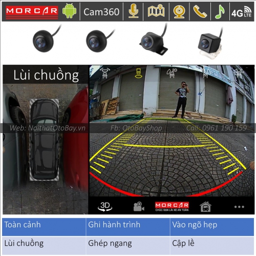 Camera 360 Morcar M5760 Lui chuong hep chinh xac