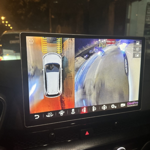 Hệ thống camera 360 Sony 1080 tích hợp màn hình Android 13" Honda CRV 2024