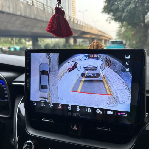 Camera 360 và màn hình Android công nghệ mới nhất trên Toyota Altis 2022-2025