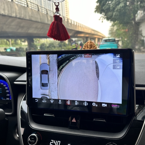 Camera 360 và màn hình Android công nghệ mới nhất trên Toyota Altis 2022-2025