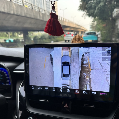 Camera 360 và màn hình Android công nghệ mới nhất trên Toyota Altis 2022-2025