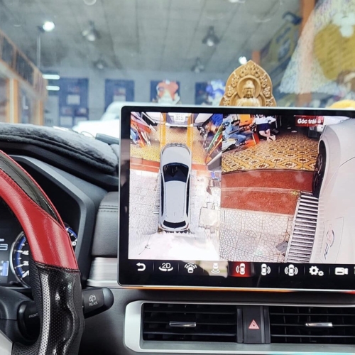 Hệ Thống Màn Hình Android 13 inches và Camera 360 Mitsubishi Xpander 11 Hệ thống camera 360 Sony 1080 tich hợp trên màn hình Android 13