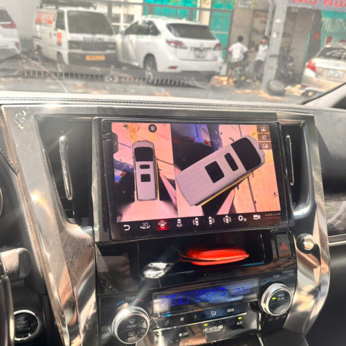 Hệ Thống Màn Hình Android & Camera 360 Cho Alphard 2015-2023 25 Màn hình Android và camera 360 Toyota Alphard