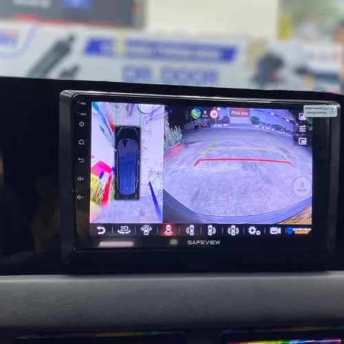 Bộ màn hình Android và camera 360 cho Mitsubishi Xforce