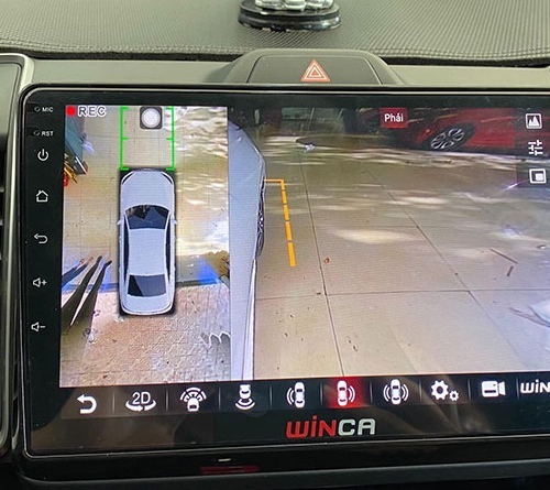 Hệ Thống Màn Hình Android & Camera 360 Cho Xe City 2021-2023 20 Hệ thống camera 360 trên Honda City 2022 2023