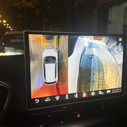 Hệ Thống Màn Hình Android 13 inches và Camera 360 Honda CRV 2023-2025 11 Hệ thống camera 360 Sony 1080 tích hợp màn hình Android 13