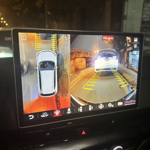 Hệ Thống Màn Hình Android 13 inches và Camera 360 Honda CRV 2023-2025 14 Hệ thống camera 360 Sony 1080 tích hợp màn hình Android 13