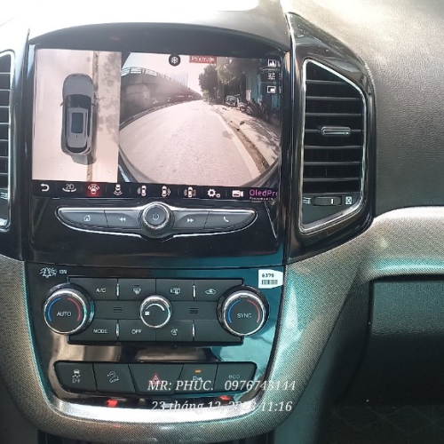 Màn hình Android Chevrolet Captiva 2016-2019 9