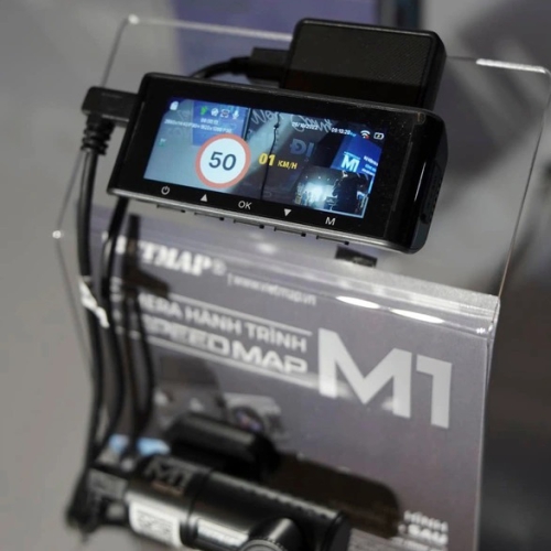 Camera hành trình Vietmap Speedmap M1 cảnh báo giao thông