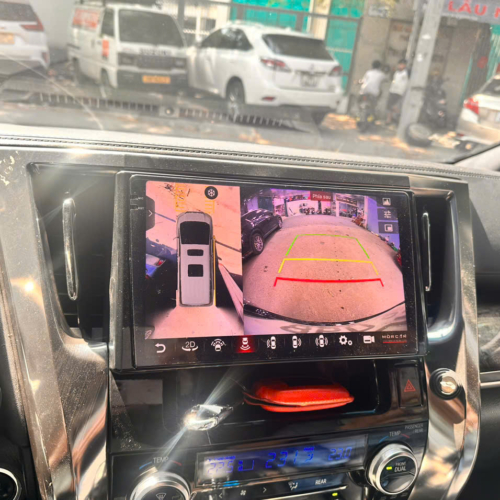 Hệ Thống Màn Hình Android & Camera 360 Cho Alphard 2015-2023 27 Camera 360 chính hãng Toyota Alphard