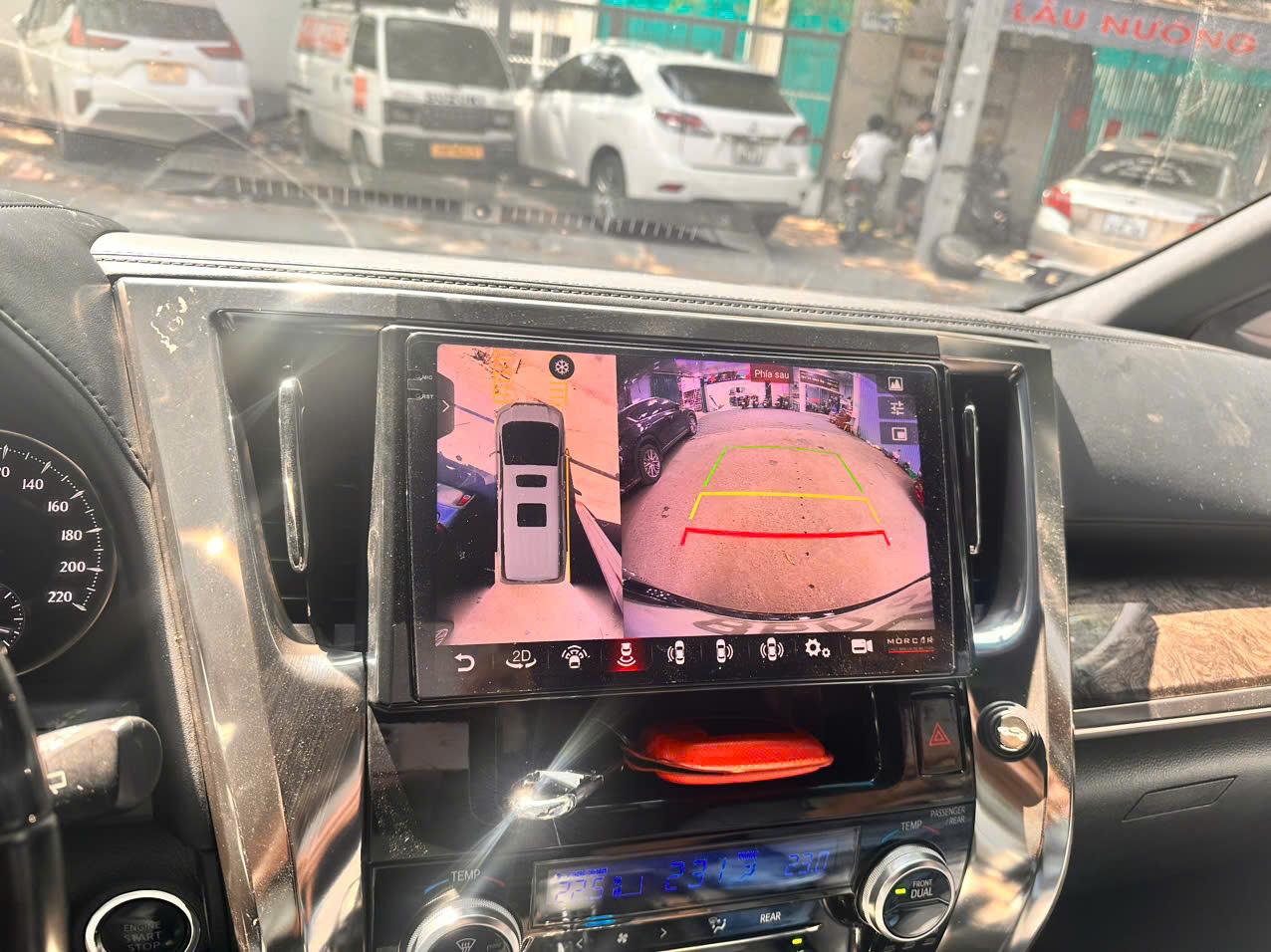 Camera lùi camera 360 Alphard Camera 360 chính hãng Toyota Alphard