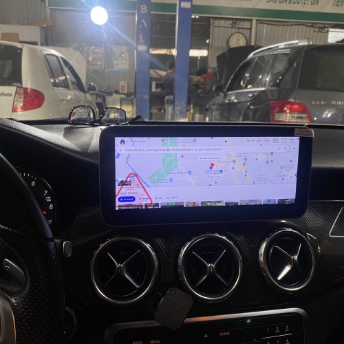 Màn hình Android lắp cho Mercedes GLA, CLA công nghệ mới nhất