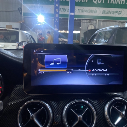 Màn hình Android lắp cho Mercedes GLA, CLA công nghệ mới nhất
