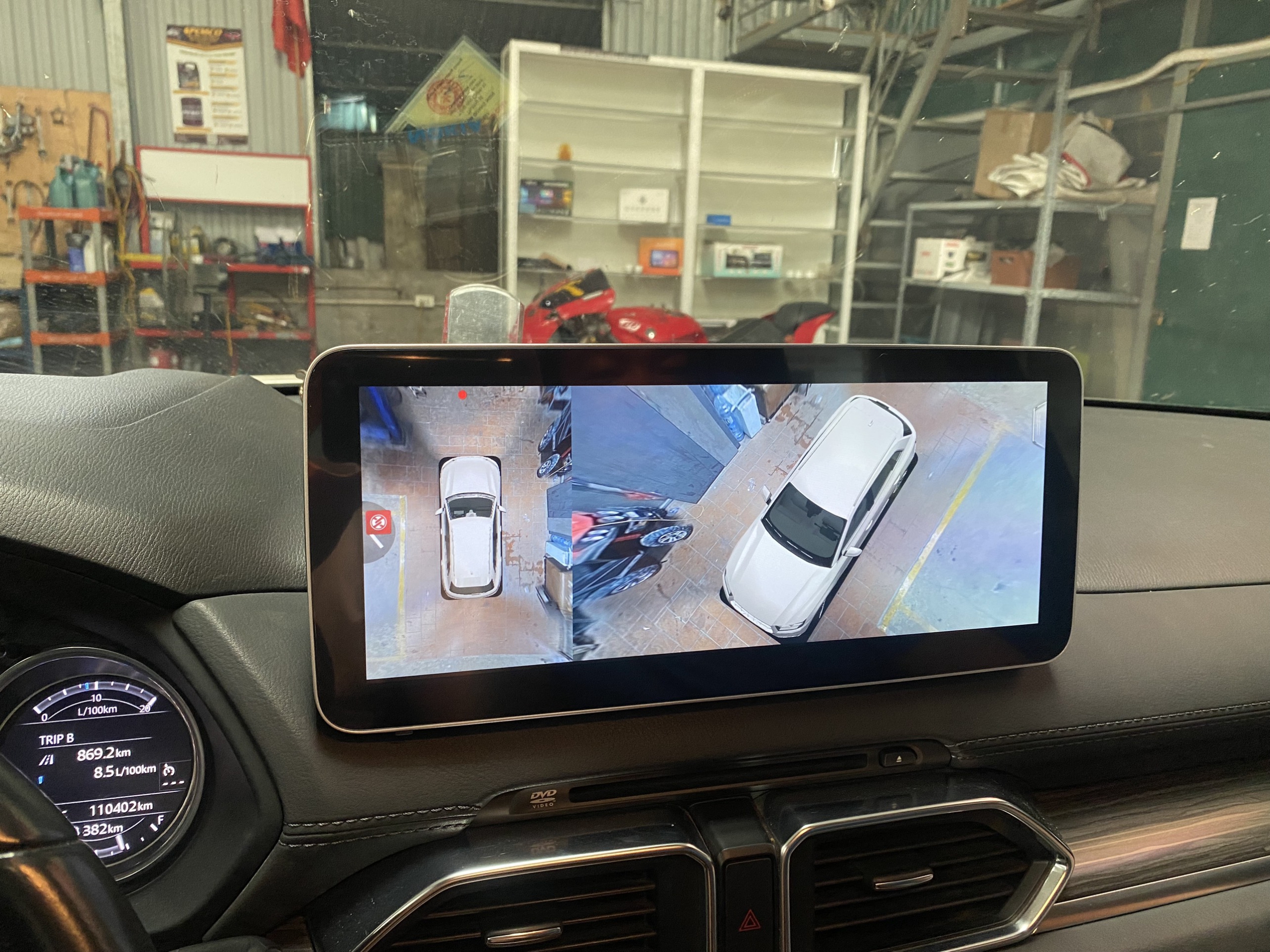 Màn hình Android và camera 360 Mazda CX5