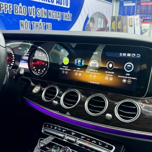 Độ màn hình to cho Mercedes E200 2017