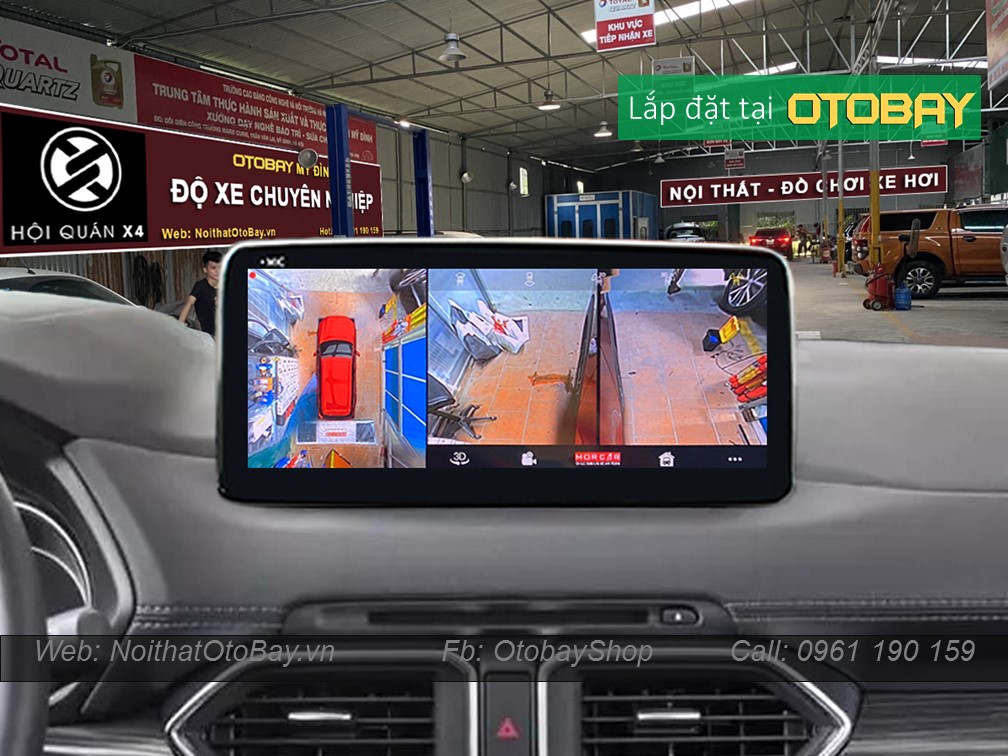 Hệ Thống Màn Hình Android & Camera 360 Cho Mazda CX5 2018-2020