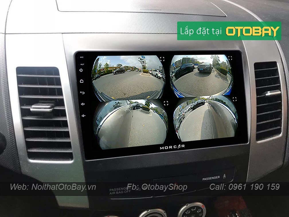 Hệ Thống Màn Hình Android & Camera 360 Cho Outlander 2005-2012
