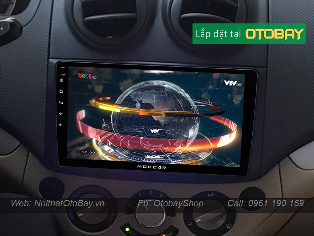 Hệ Thống Màn Hình Android & Camera 360 Cho Xe Aveo 2013-2019